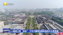 AI赋能文物“体检” 千年大雁塔内部构造首次完整揭秘