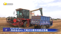 我省布设891个网点方便农民就近售粮
