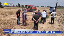 收割机老把式“胜娃”一家的“三夏”生活