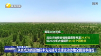 陕西成为西部地区率先完成可治理流动沙地全面清零省份