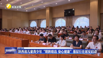 陕西省儿童青少年“明眸皓齿 身心健康”基层行在延安启动
