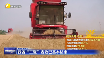 我省“三夏”麦收已基本结束
