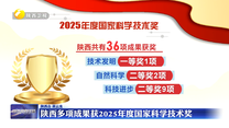 陕西多项成果获2025年度国家科学技术奖