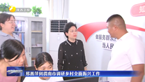 邢善萍到渭南市调研乡村全面振兴工作