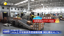 2026上半年陕西外贸成绩亮眼 同比增长93.7%