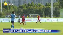 省十八运群众组八人制足球赛在渭南开赛