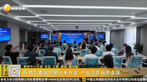 陕西与泰国贸易往来升温 产业合作拓宽走深