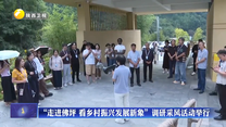 “走进佛坪 看乡村振兴发展新象”调研采风活动举行