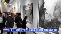 第十一届陕西省艺术节全省优秀美术书法摄影作品展在商洛开展