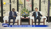 赵一德会见多哥部长会议主席福雷一行