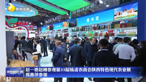 赵一德赵刚参观第33届杨凌农高会陕西特色现代农业展 邢善萍参加
