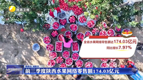 前三季度陕西水果网络零售额174.03亿元