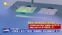9月陕西工业生产者出厂价格同比 环比涨幅均扩大