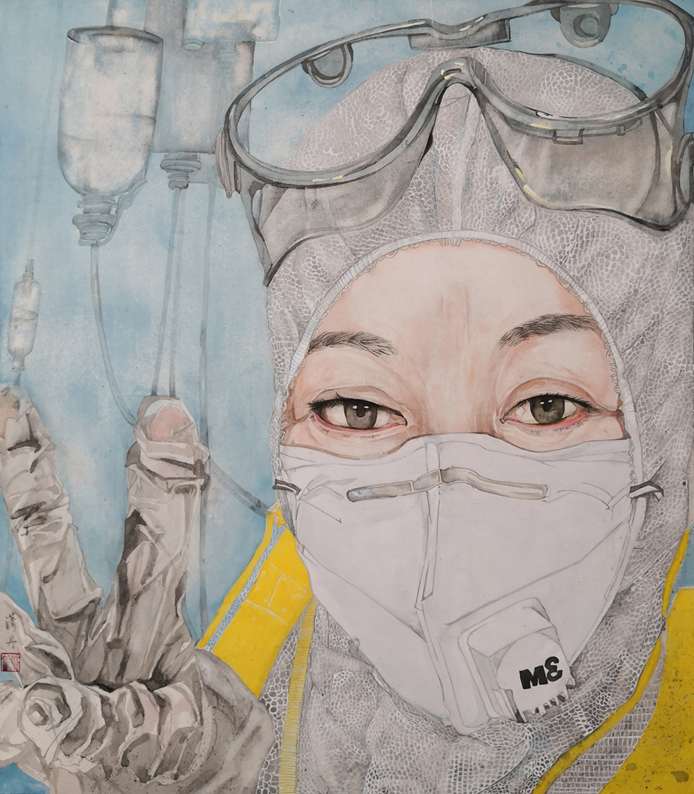 西安美术学院:师生开展"防控新冠肺炎"主题艺术创作 以艺暖心显担当
