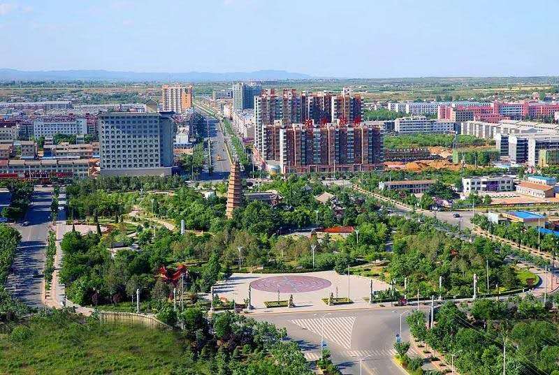 干净整洁的合阳县城(本文图片来源合阳县融媒体中心)