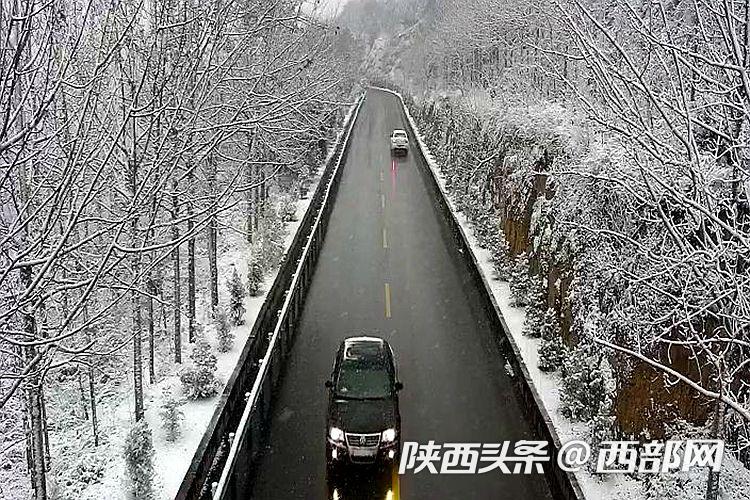 211国道咸阳淳化段一景.陕西省公路局供图