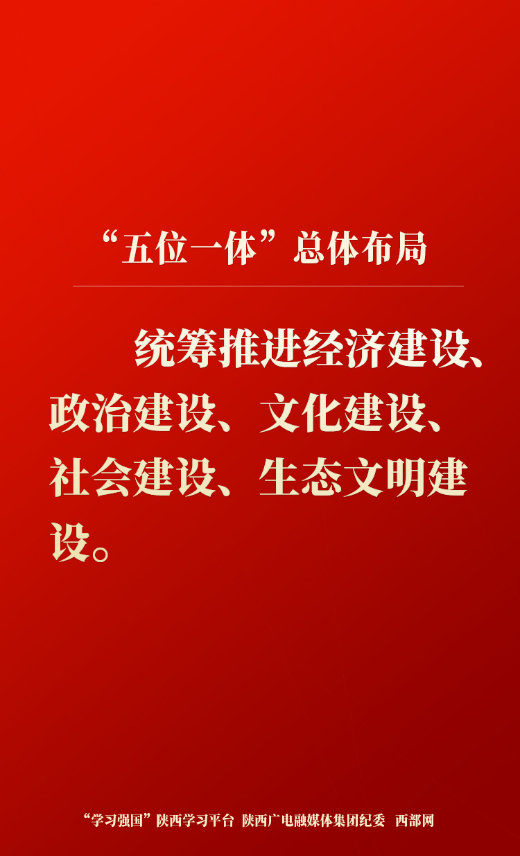 学习卡片五位一体总体布局