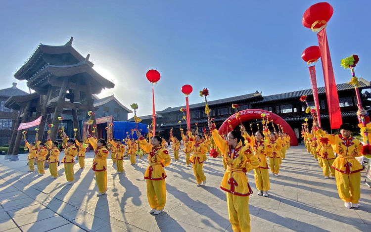 大荔2021年“文化和自然遗产日”非遗宣传展示活动进景区 - 西部网(陕西新闻网)