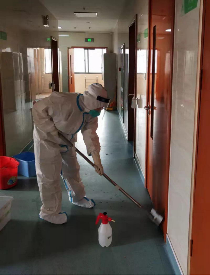 西安市胸科医院隔离病区深度终末消杀待重启