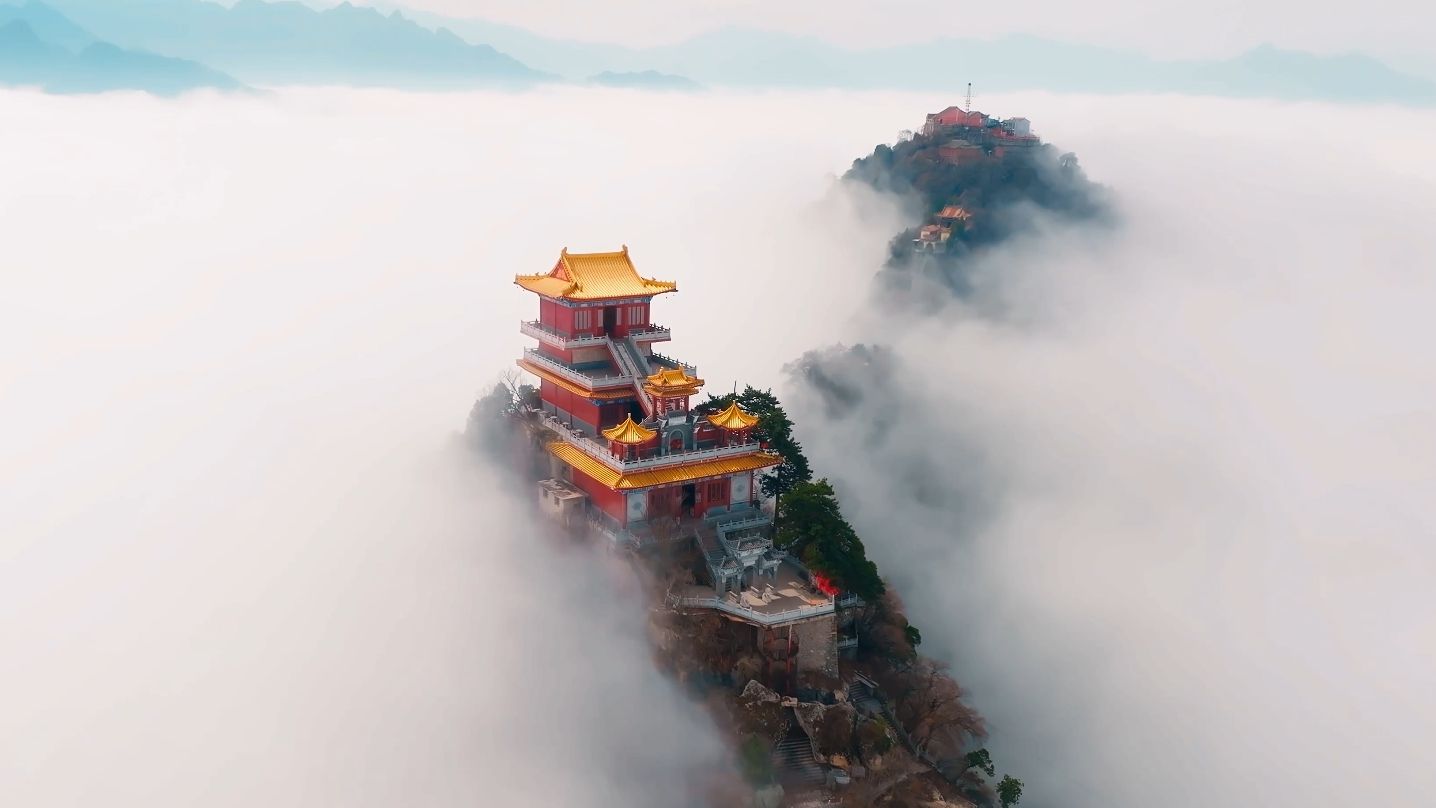 好美!终南山云海仙境氛围感拉满