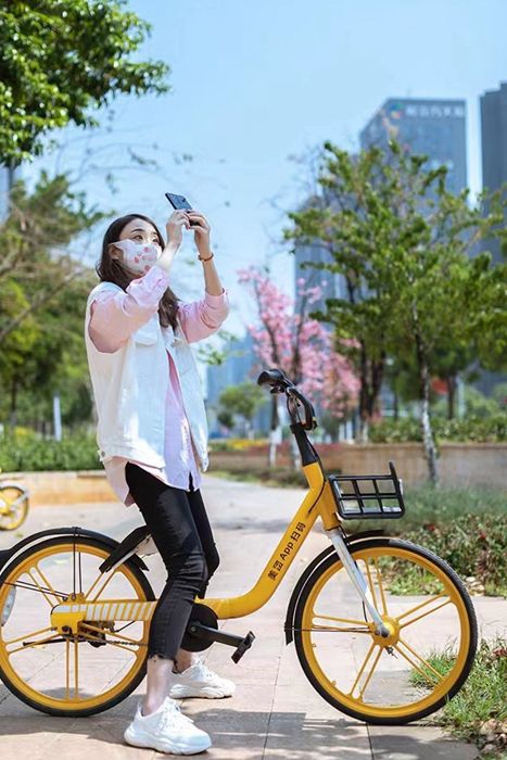 美团单车发起一人骑行减碳一吨小目标入春后累计减碳25万吨