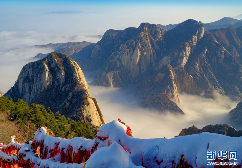 雪后华山更娇娆