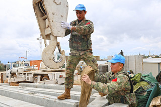 我赴黎维和建筑工兵分队完成紧急施工任务 - 西部网(陕西新闻网)