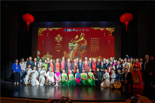 “龙舞新春”欢乐春节希腊行跨国春晚暨新春招待会在比雷埃夫斯举行 - 西部网(陕西新闻网)