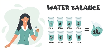 每天8杯水健康才达标因人而异