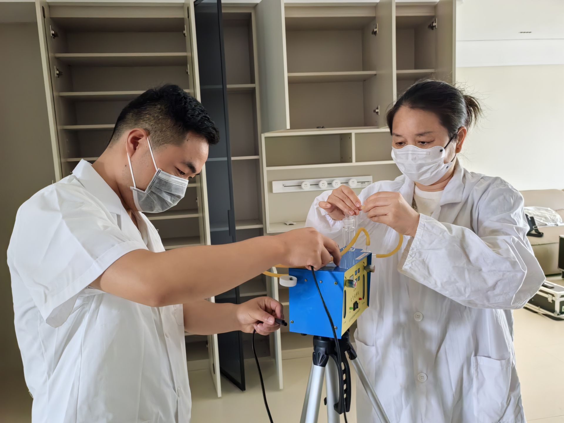 为10户市民免费检测室内空气质量(甲醛含量) 安康市质检中心被点赞